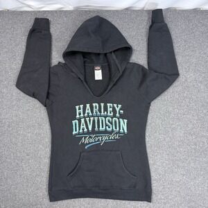 Harley Davidson Wild Prairie Hoodie Womens M Eden Prairie MN Dealer Pullover